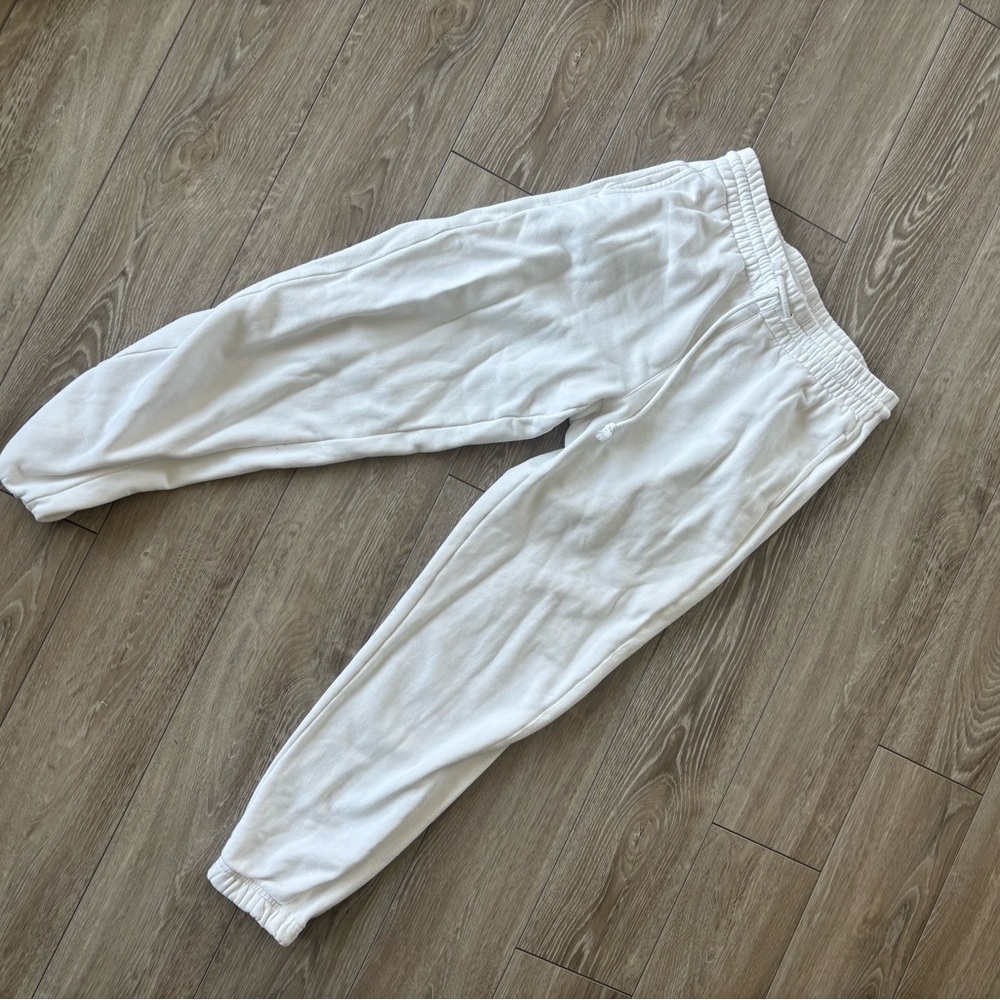 TNA White Jogger Pants